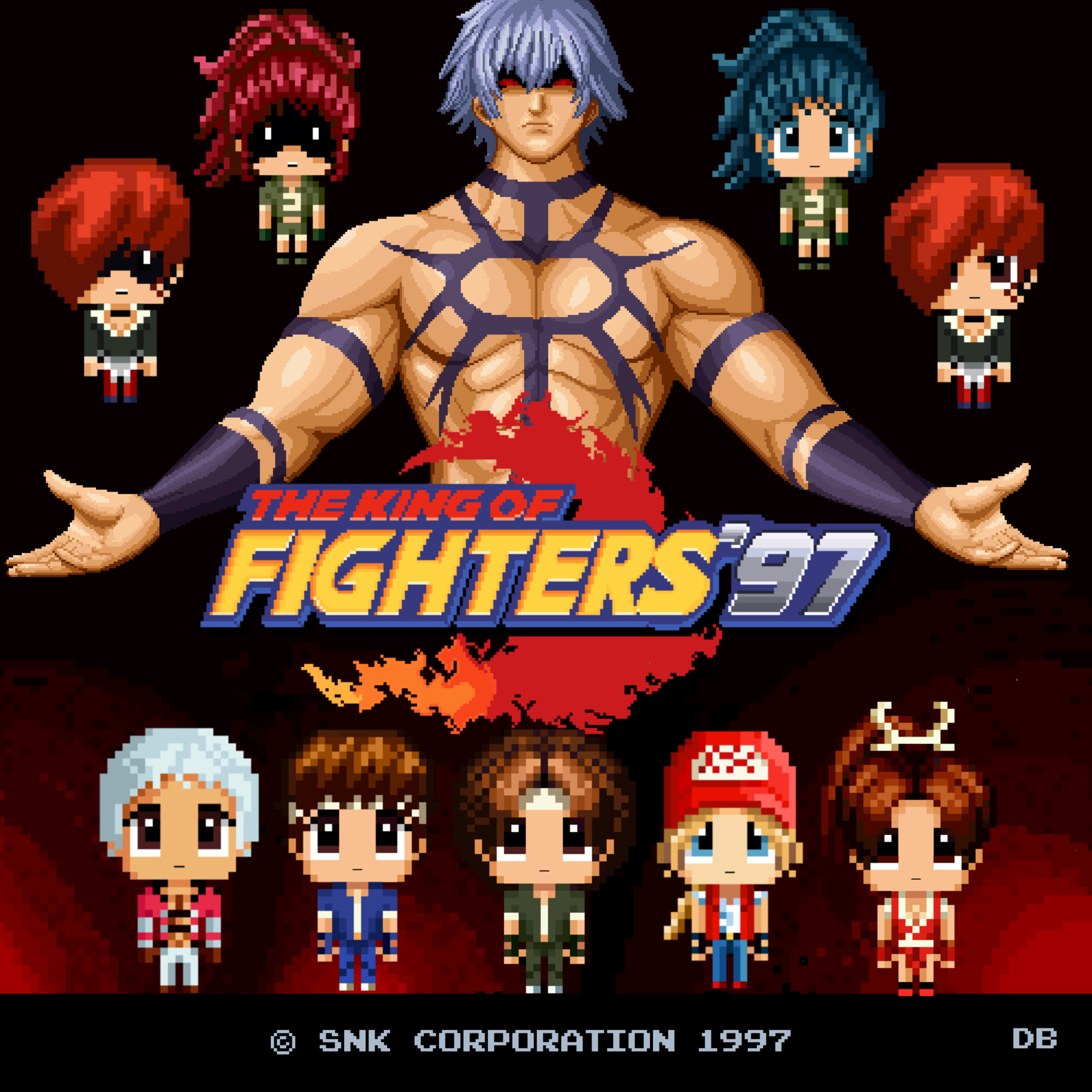 ArtStation - The King of Fighters 97 Fan Art
